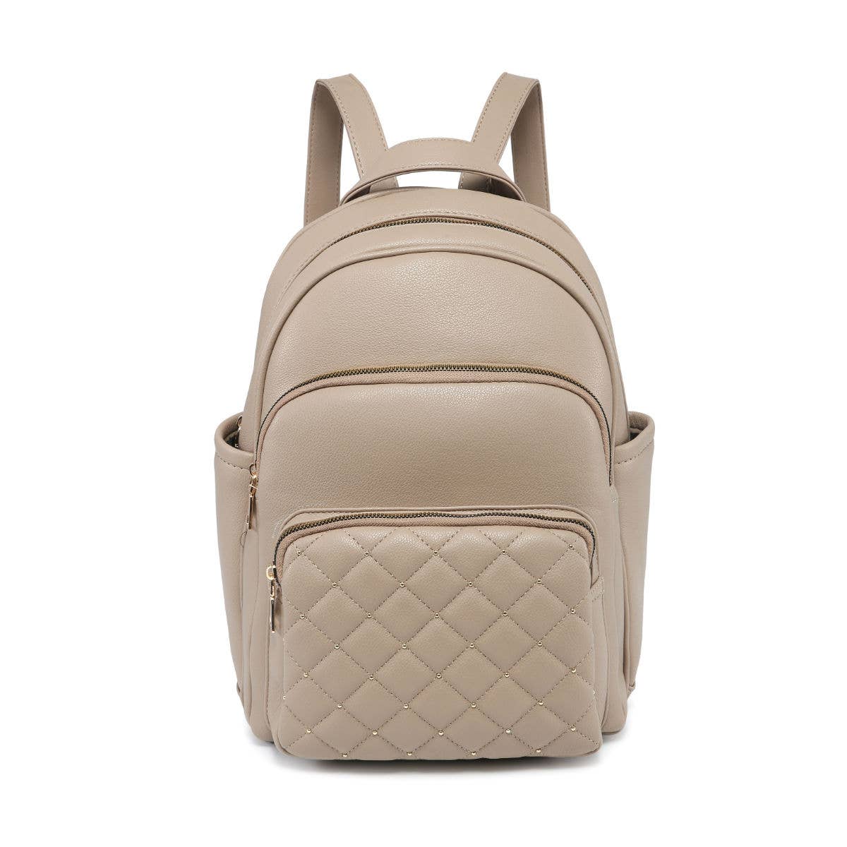 GL23900-Backpack with check quilted pattern