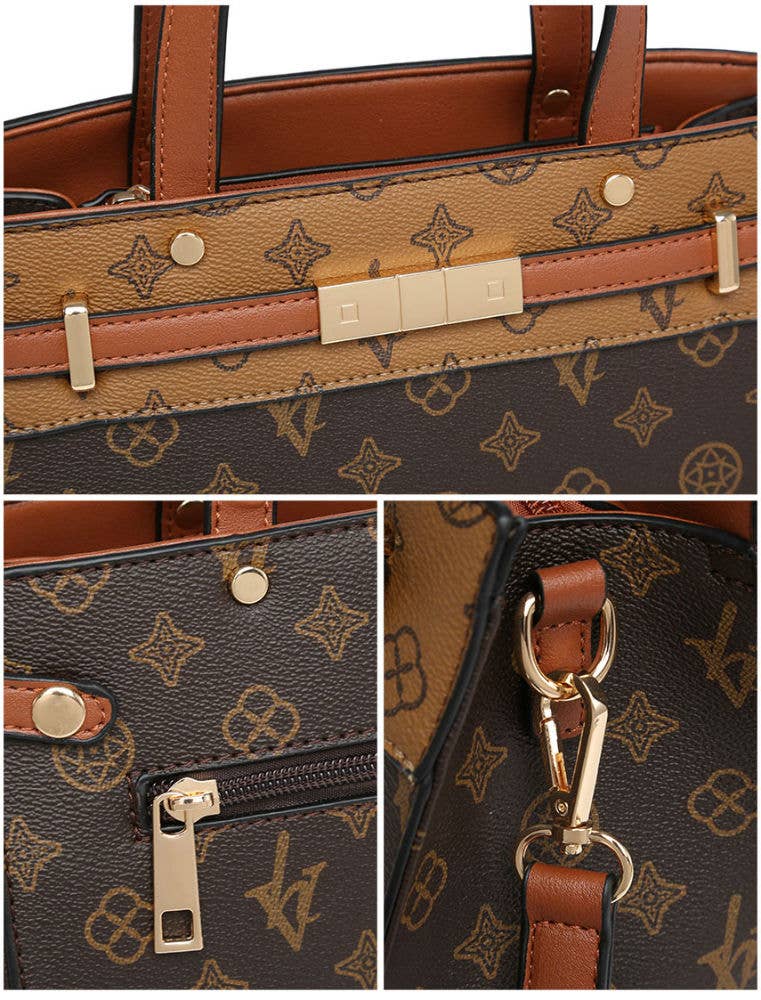 OL5160 Mini Tote/Grab bag with zip closure on the top