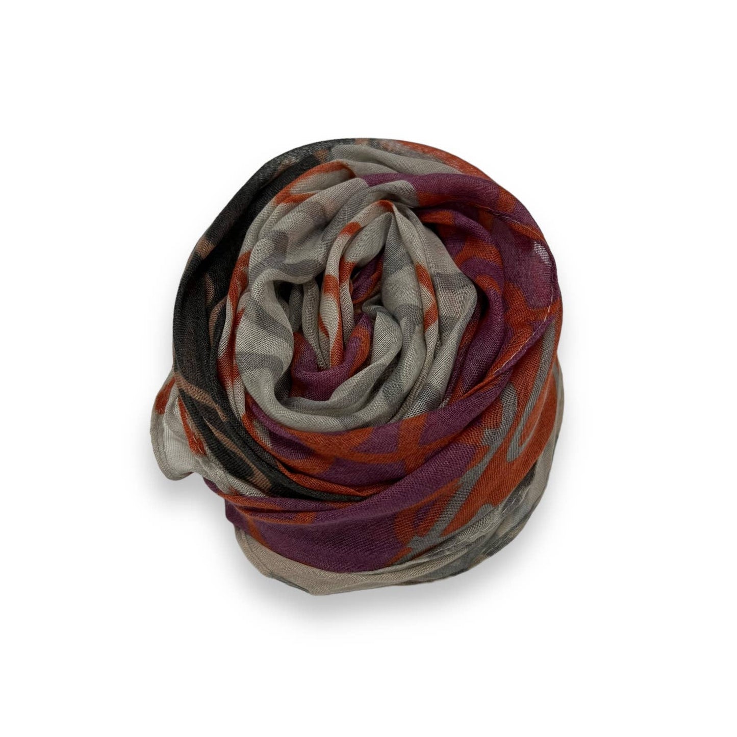 Random sequence of line on scarf