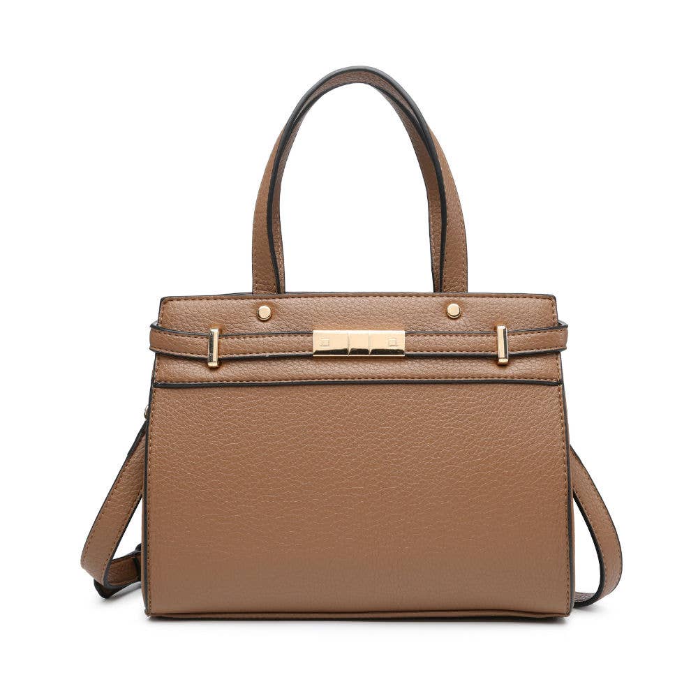 OL5160 Mini Tote/Grab bag with zip closure on the top