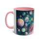 Two-Tone Coffee Mugs, 11oz