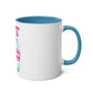 Two-Tone Coffee Mugs, 11oz