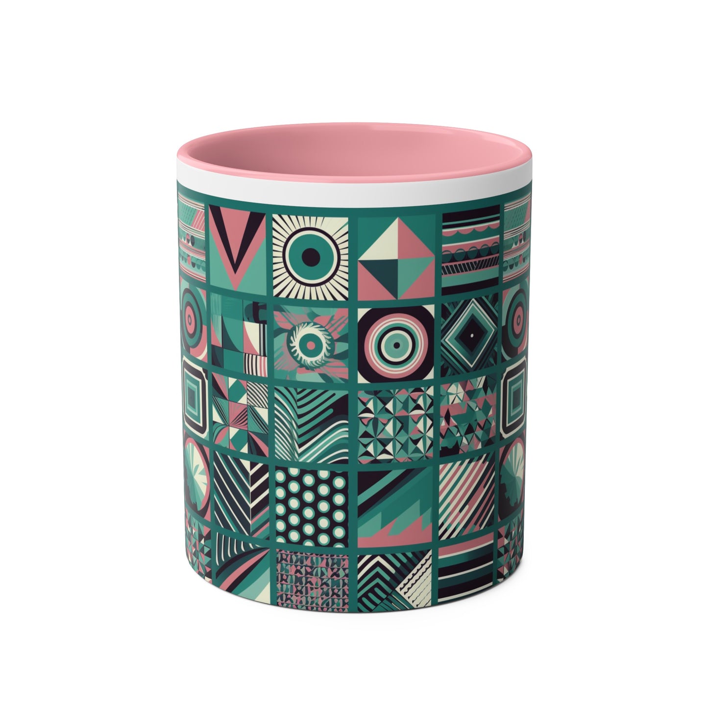 Two-Tone Coffee Mugs, 11oz