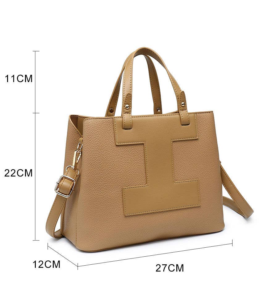 OL3344-1 Handbag with zip top section