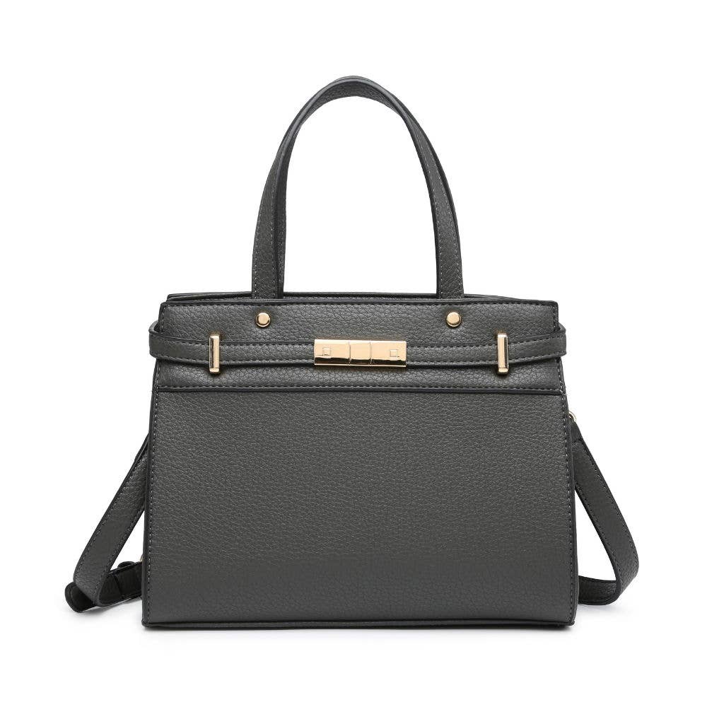 OL5160 Mini Tote/Grab bag with zip closure on the top