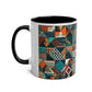 Two-Tone Coffee Mugs, 11oz