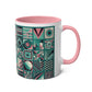 Two-Tone Coffee Mugs, 11oz