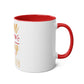 Two-Tone Coffee Mugs, 11oz