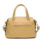 GLM9001 Handbag with diamantes front and top zip closure