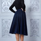 City Goddess Sparkle Lurex Skater Skirt