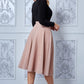 City Goddess Sparkle Lurex Skater Skirt