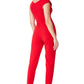 Bardot Pleated Jumpsuit City Goddess