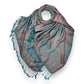 Pashmina jacquard paisley print with tassels