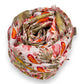 Mosaic flower print scarf