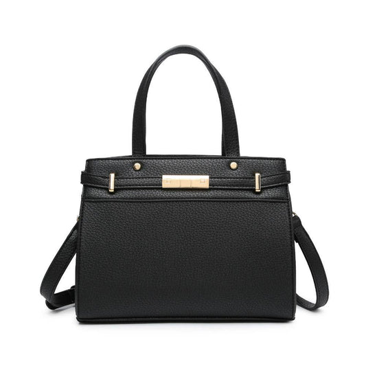 OL5160 Mini Tote/Grab bag with zip closure on the top