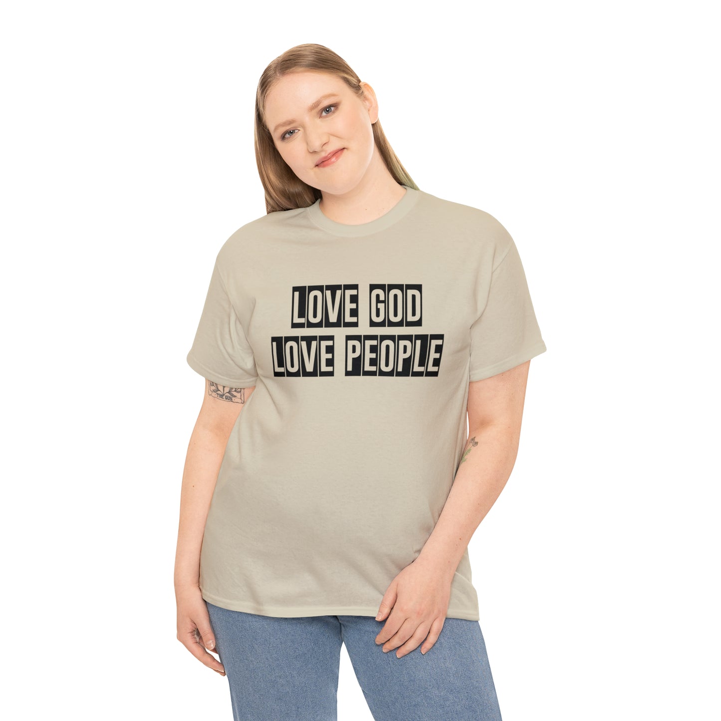 Love God Love People  Unisex Tee