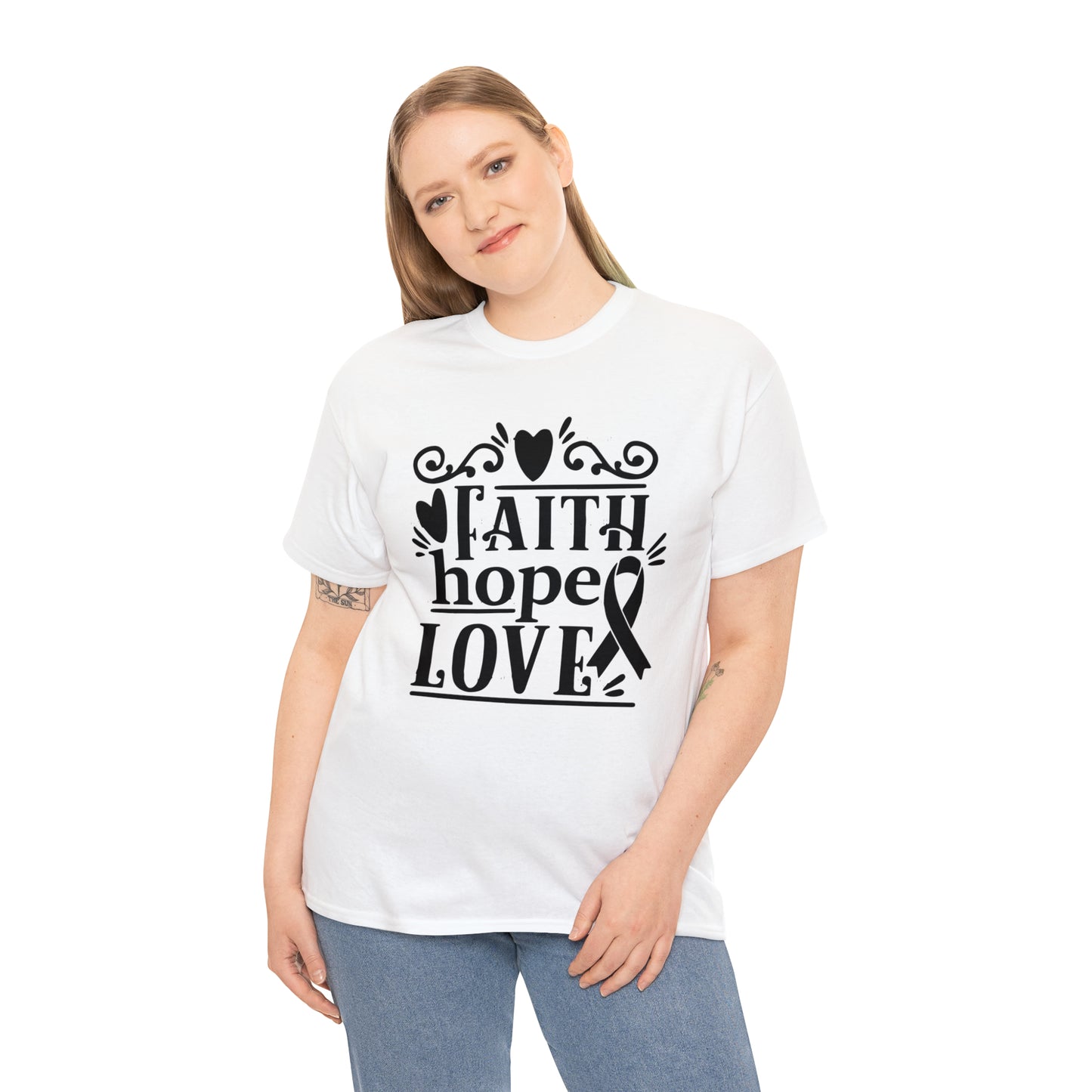 Faith Hope Love  Unisex Tee