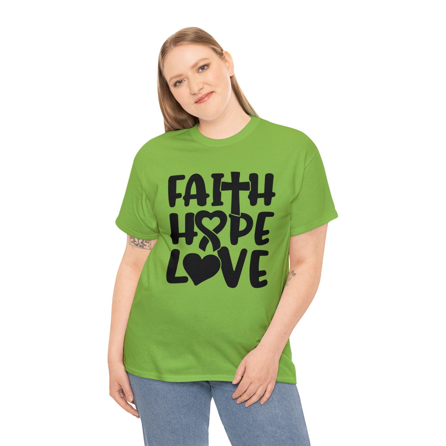 Faith Hope Love Unisex Tee
