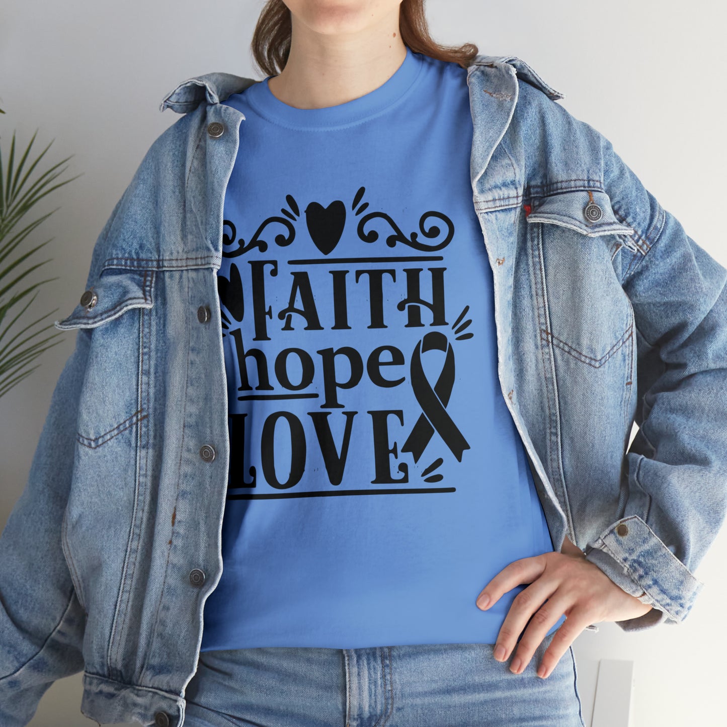 Faith Hope Love  Unisex Tee