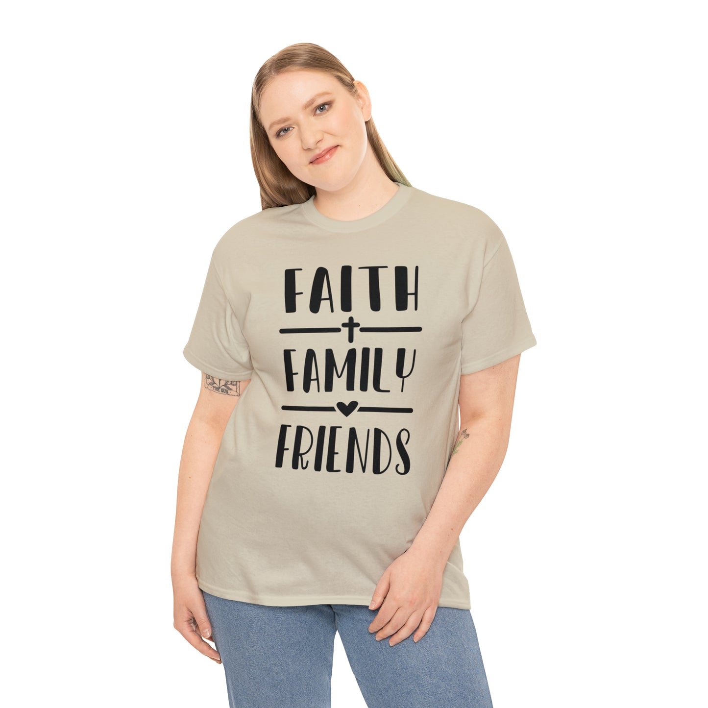 Faith Family Friends Unisex Tee