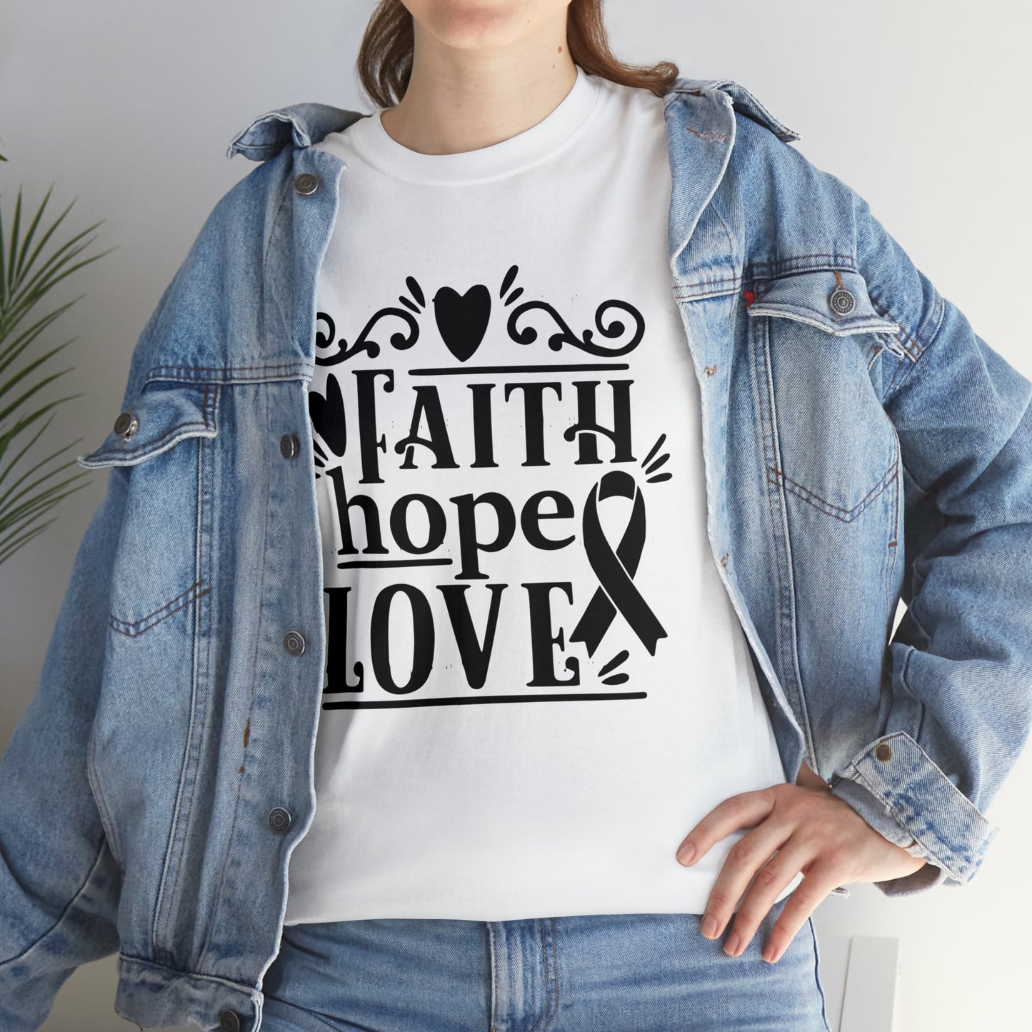 Faith Hope Love  Unisex Tee