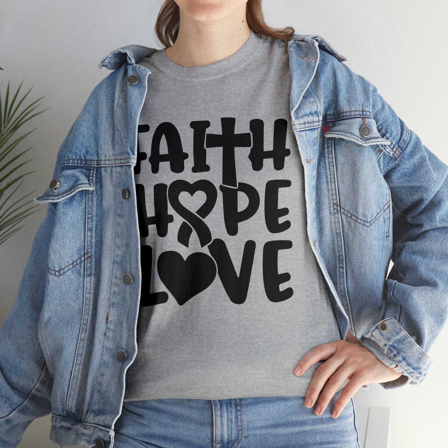 Faith Hope Love Unisex Tee
