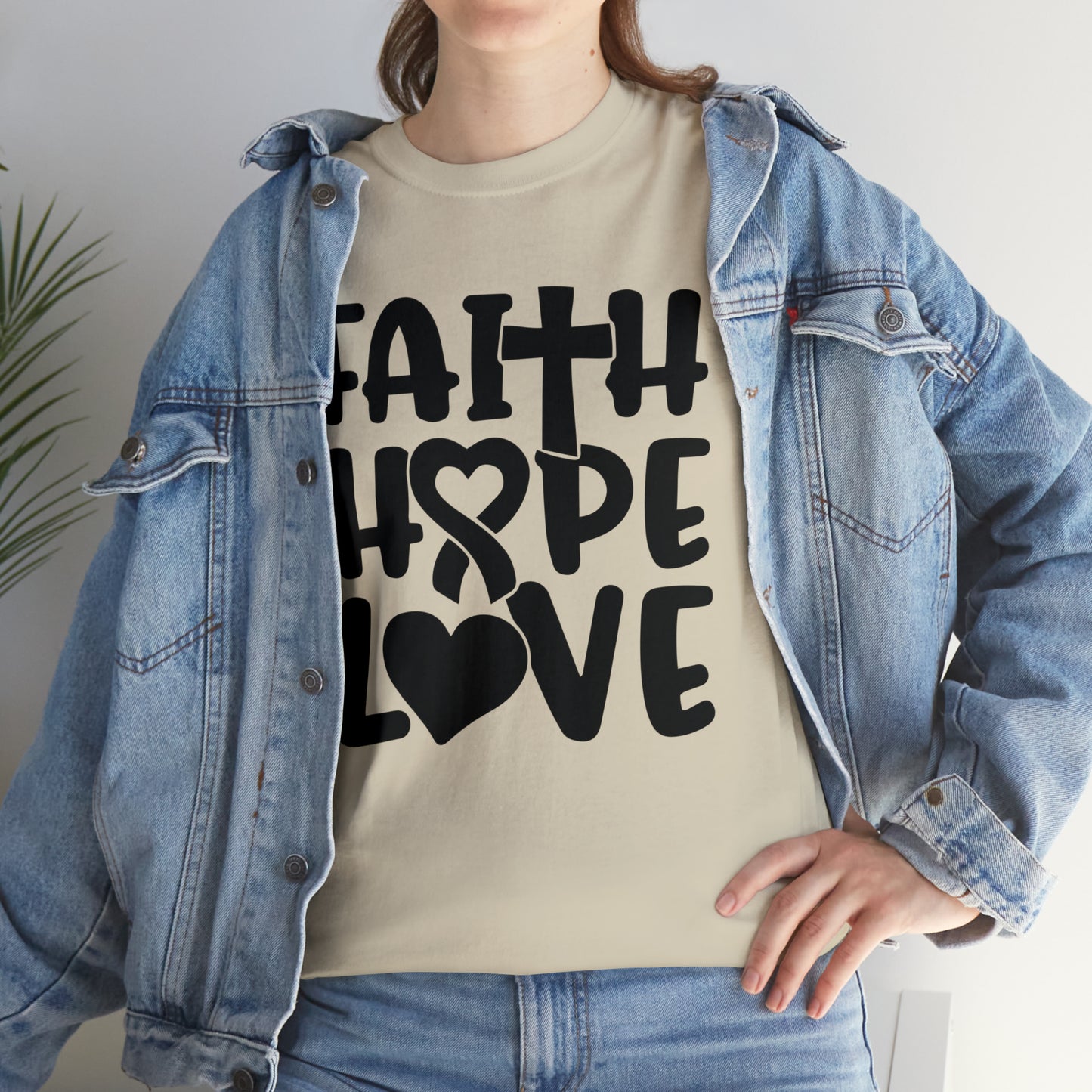 Faith Hope Love Unisex Tee