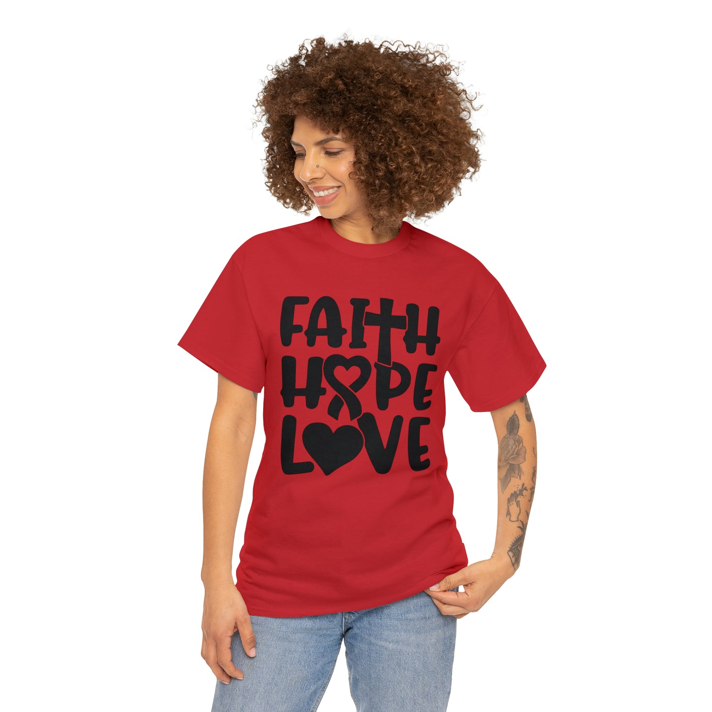 Faith Hope Love Unisex Tee