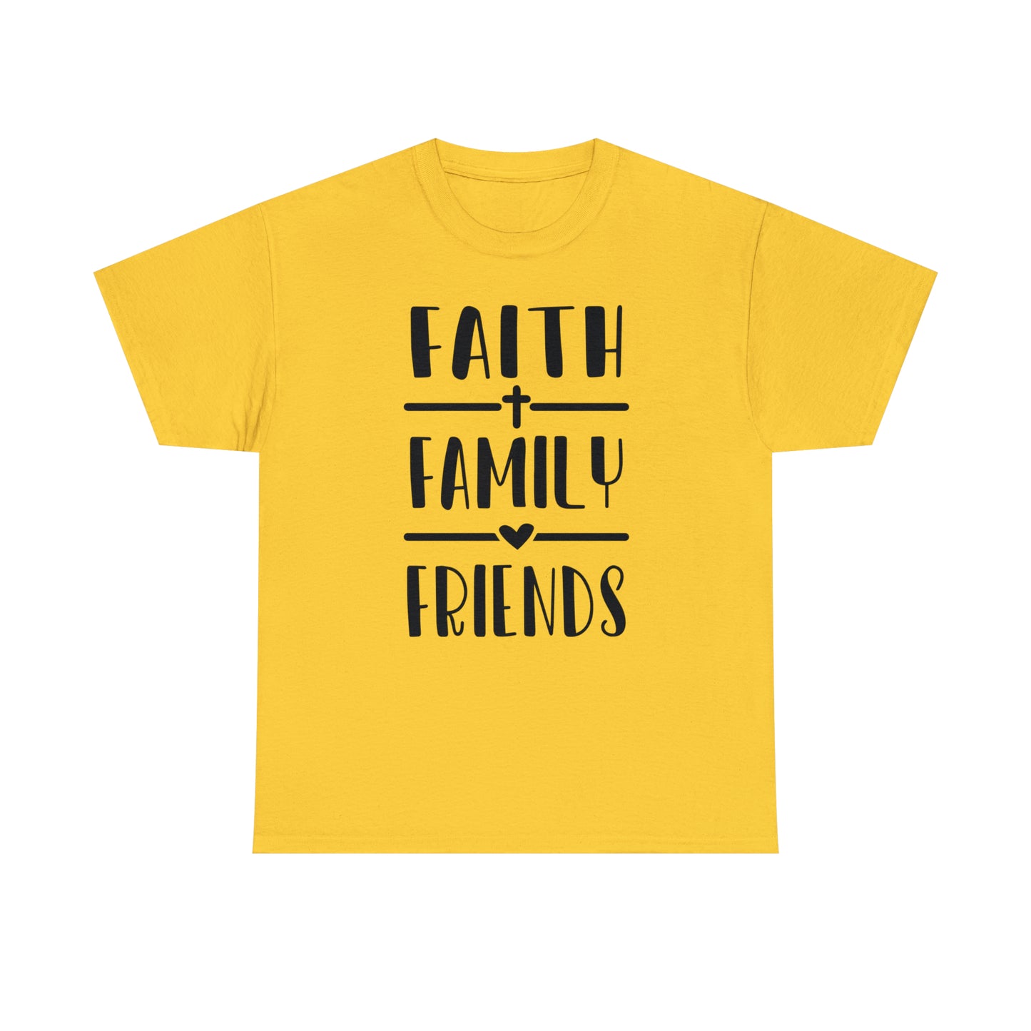 Faith Family Friends Unisex Tee