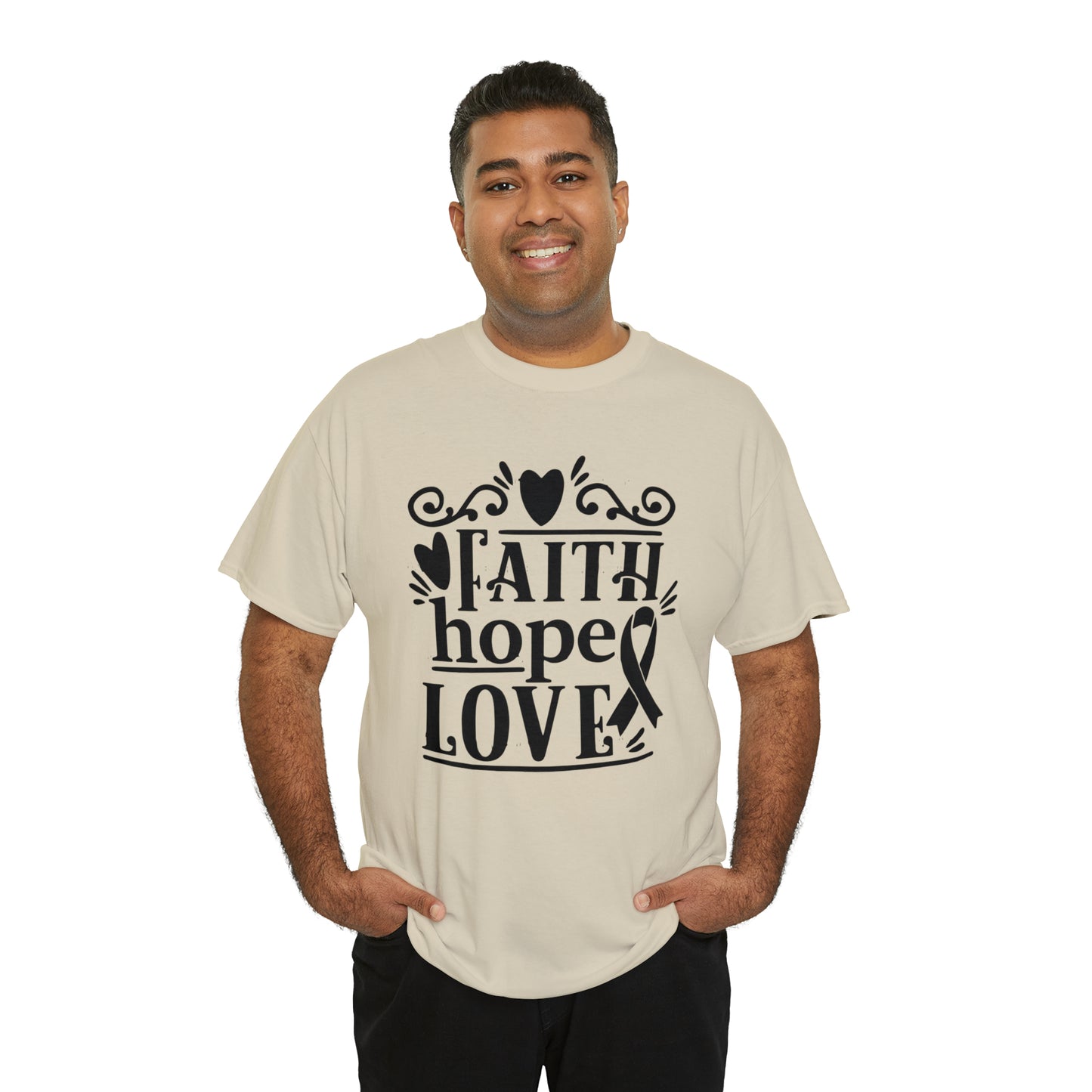 Faith Hope Love  Unisex Tee