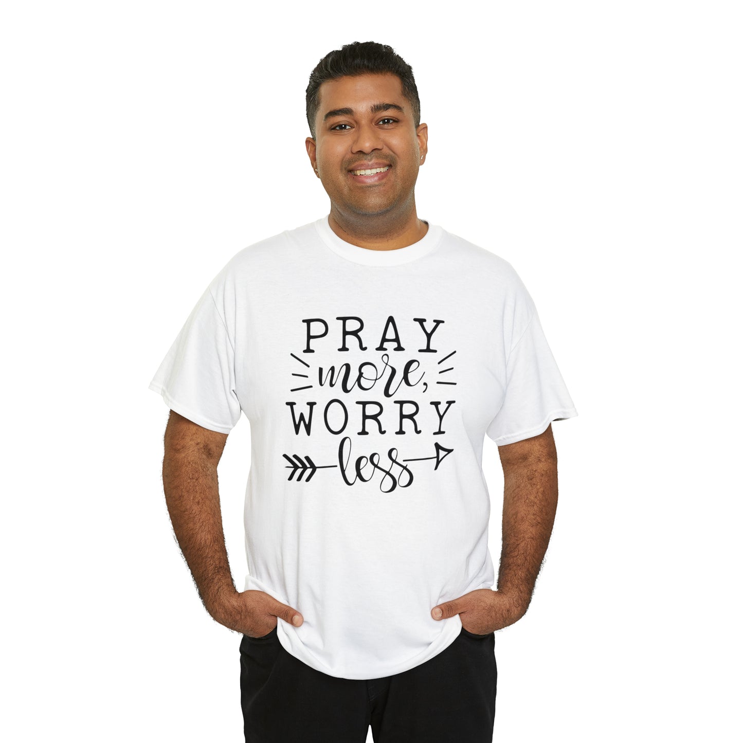 Pray More Worry Less Unisex Tee