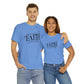 For We Walk By Faith Unisex Tee
