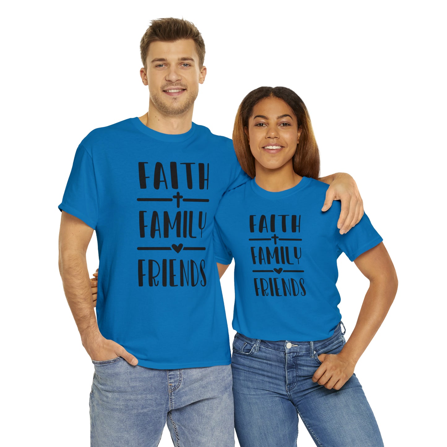 Faith Family Friends Unisex Tee