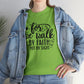 For We Walk By Faith Not By Sight Unisex Tee