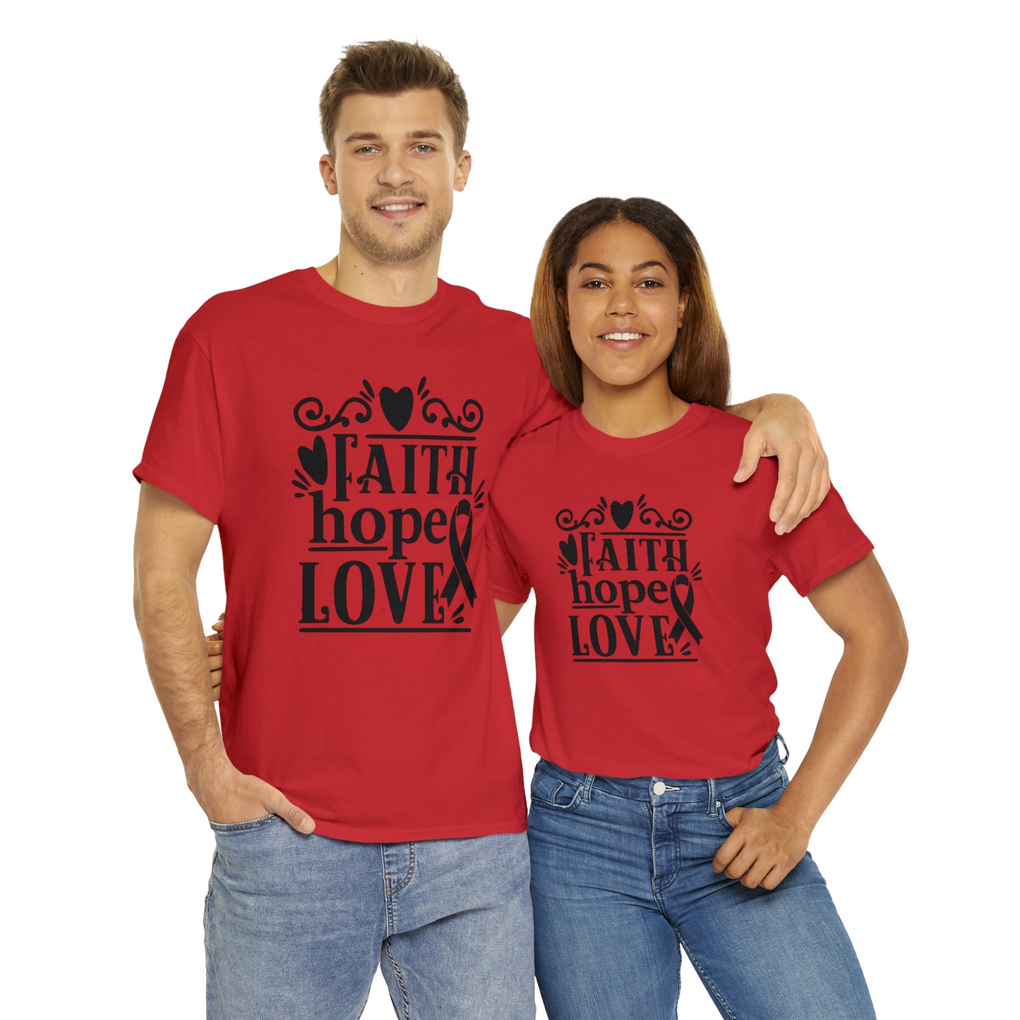 Faith Hope Love  Unisex Tee