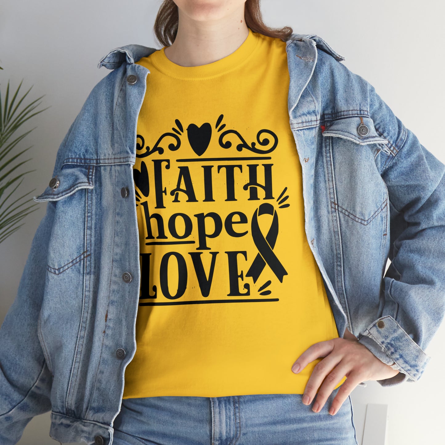 Faith Hope Love  Unisex Tee