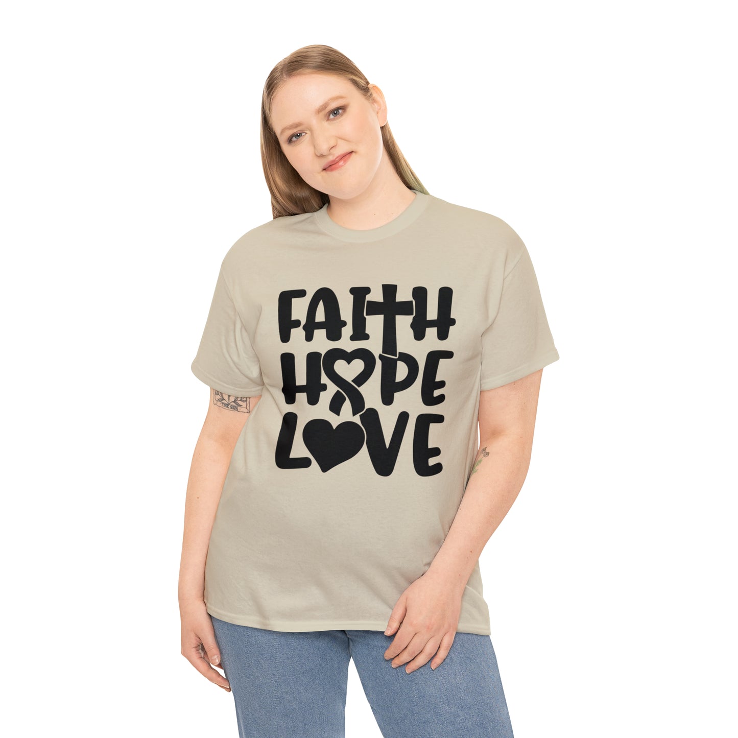 Faith Hope Love Unisex Tee
