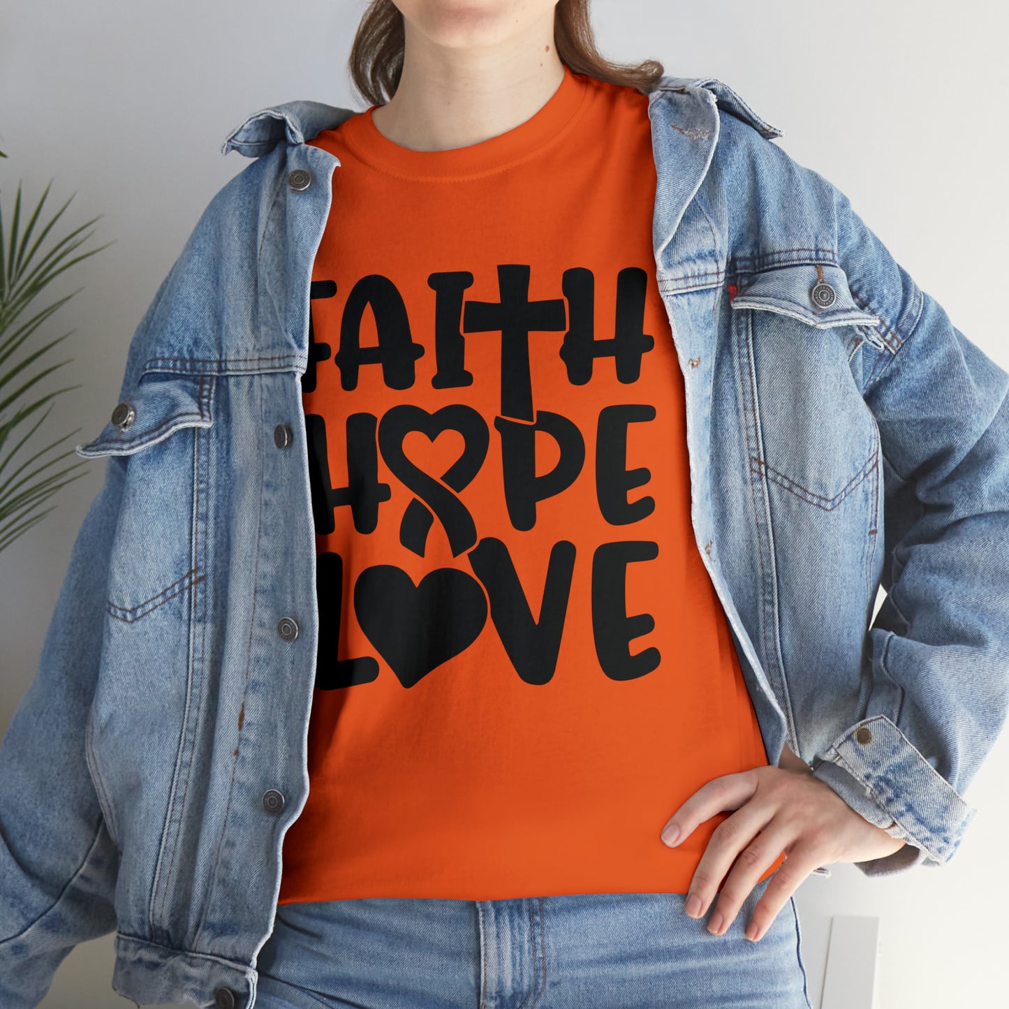Faith Hope Love Unisex Tee