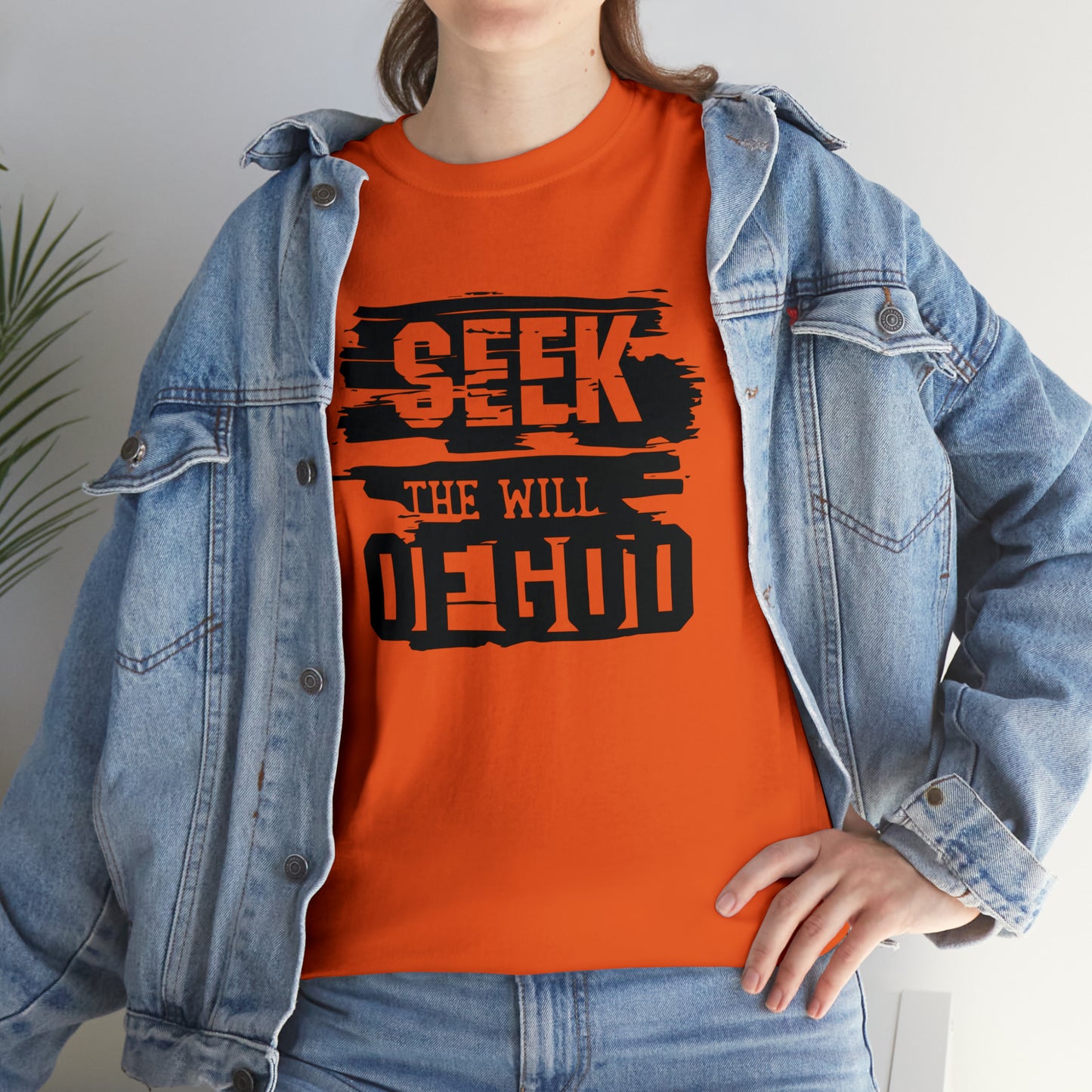 Seek The Will Of God Unisex Tee
