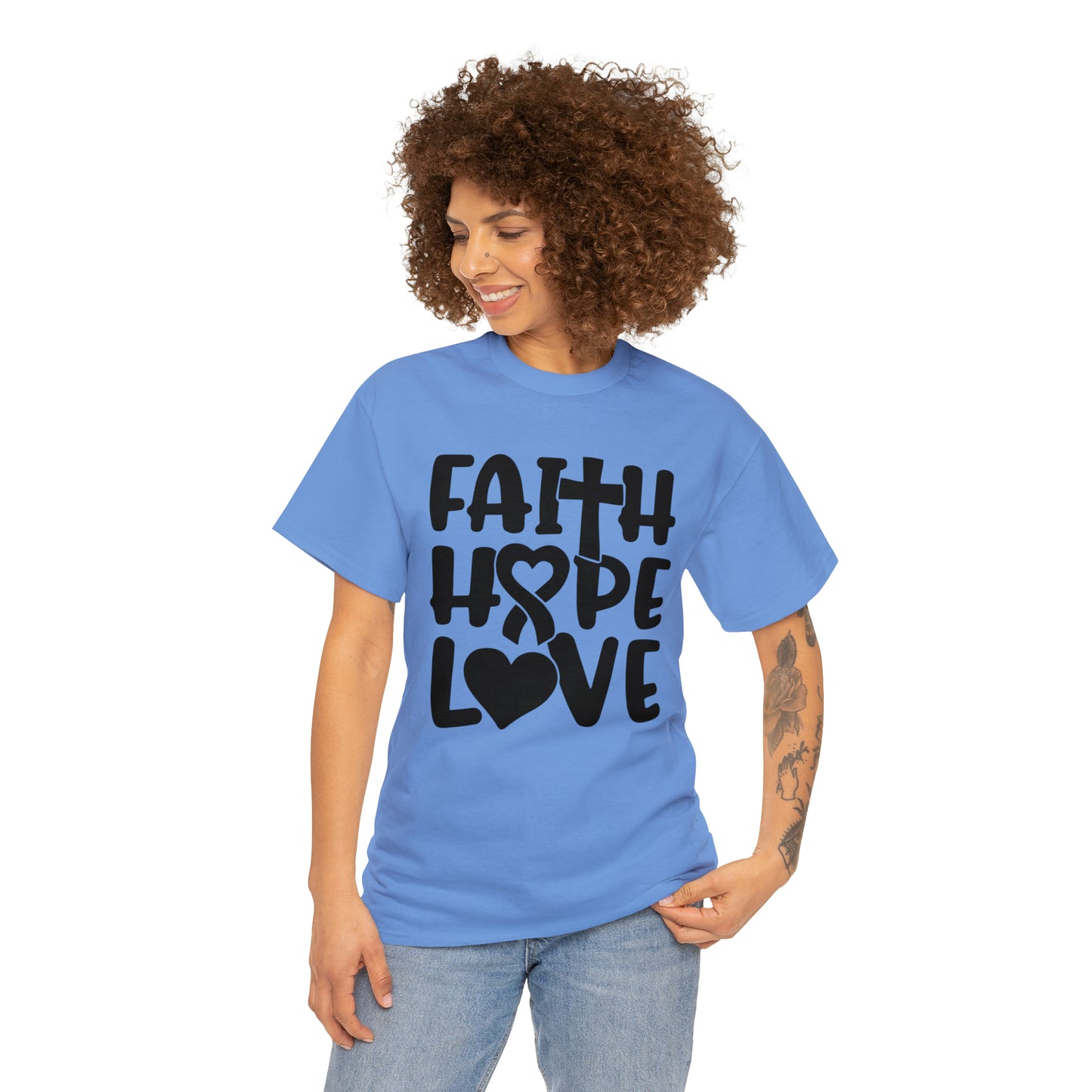 Faith Hope Love Unisex Tee