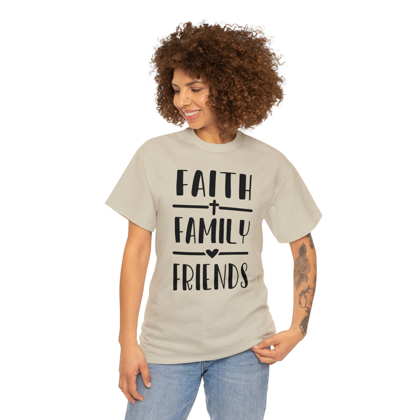 Faith Family Friends Unisex Tee