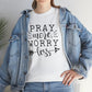 Pray More Worry Less Unisex Tee