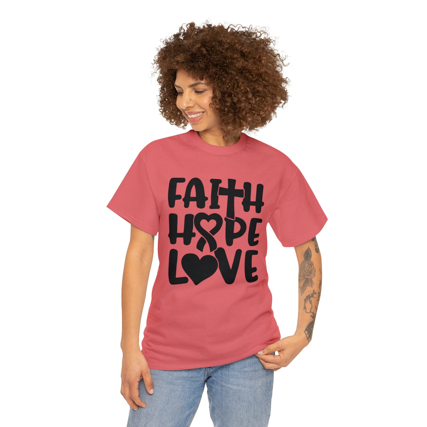 Faith Hope Love Unisex Tee