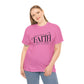 For We Walk By Faith Unisex Tee