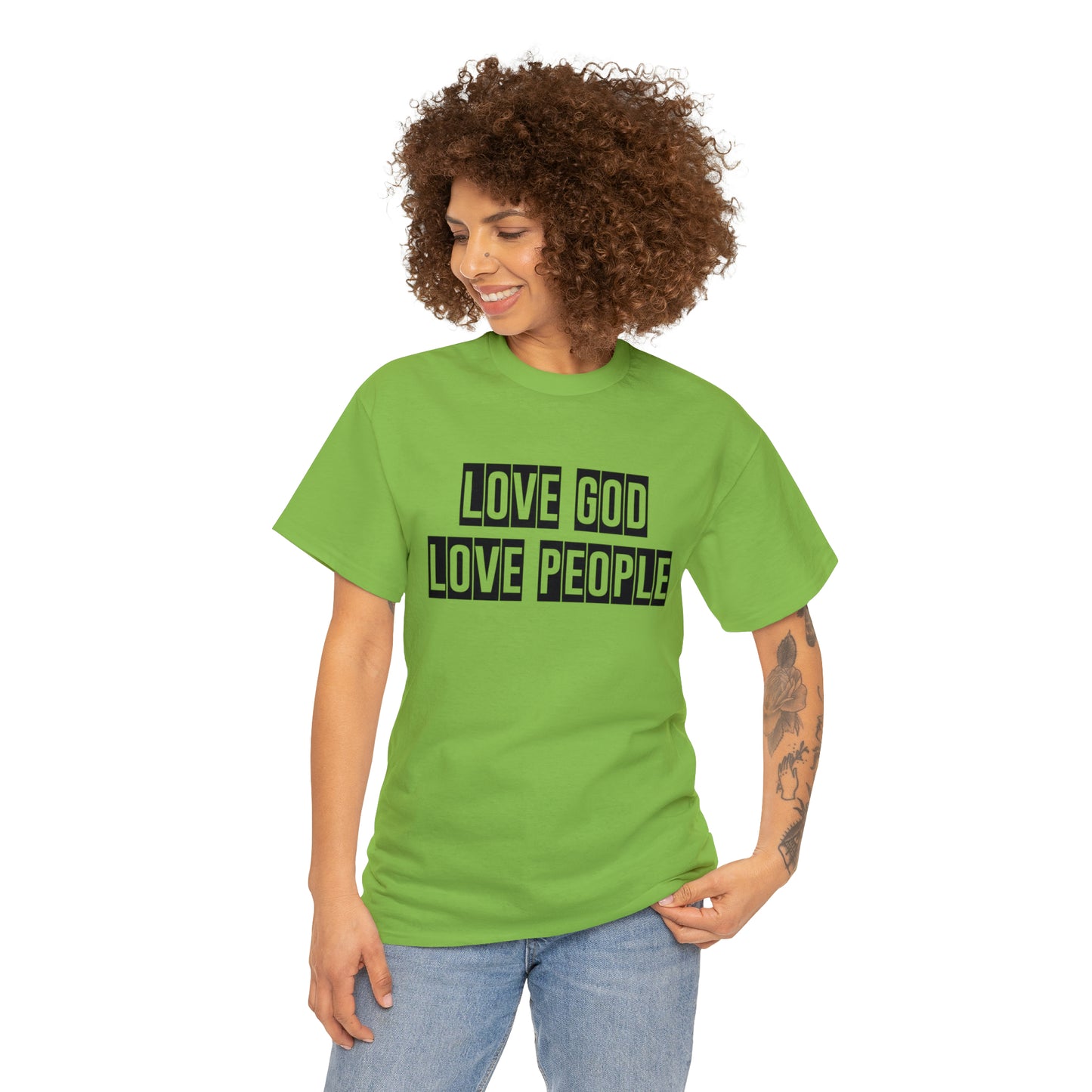 Love God Love People  Unisex Tee