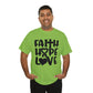 Faith Hope Love Unisex Tee
