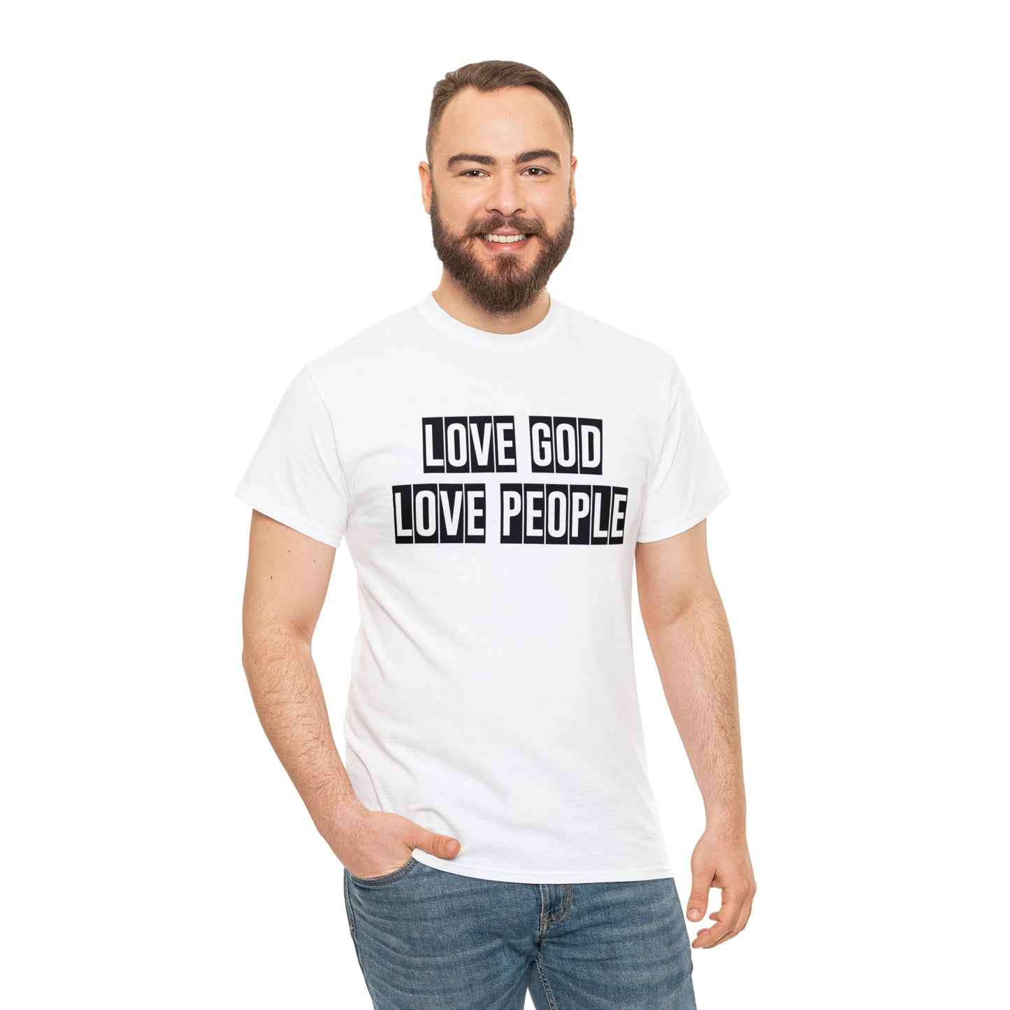 Love God Love People  Unisex Tee