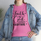 Faith In God Changes Everything Unisex Tee