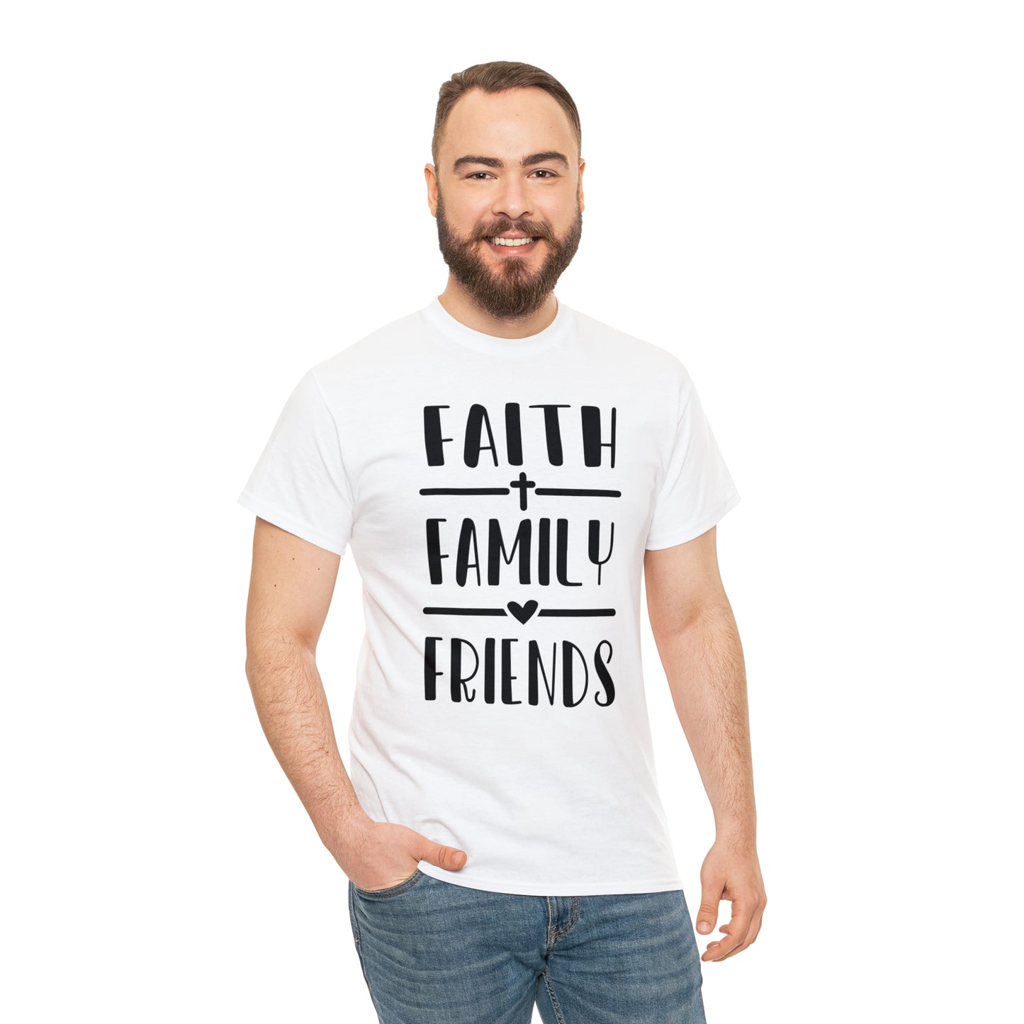 Faith Family Friends Unisex Tee