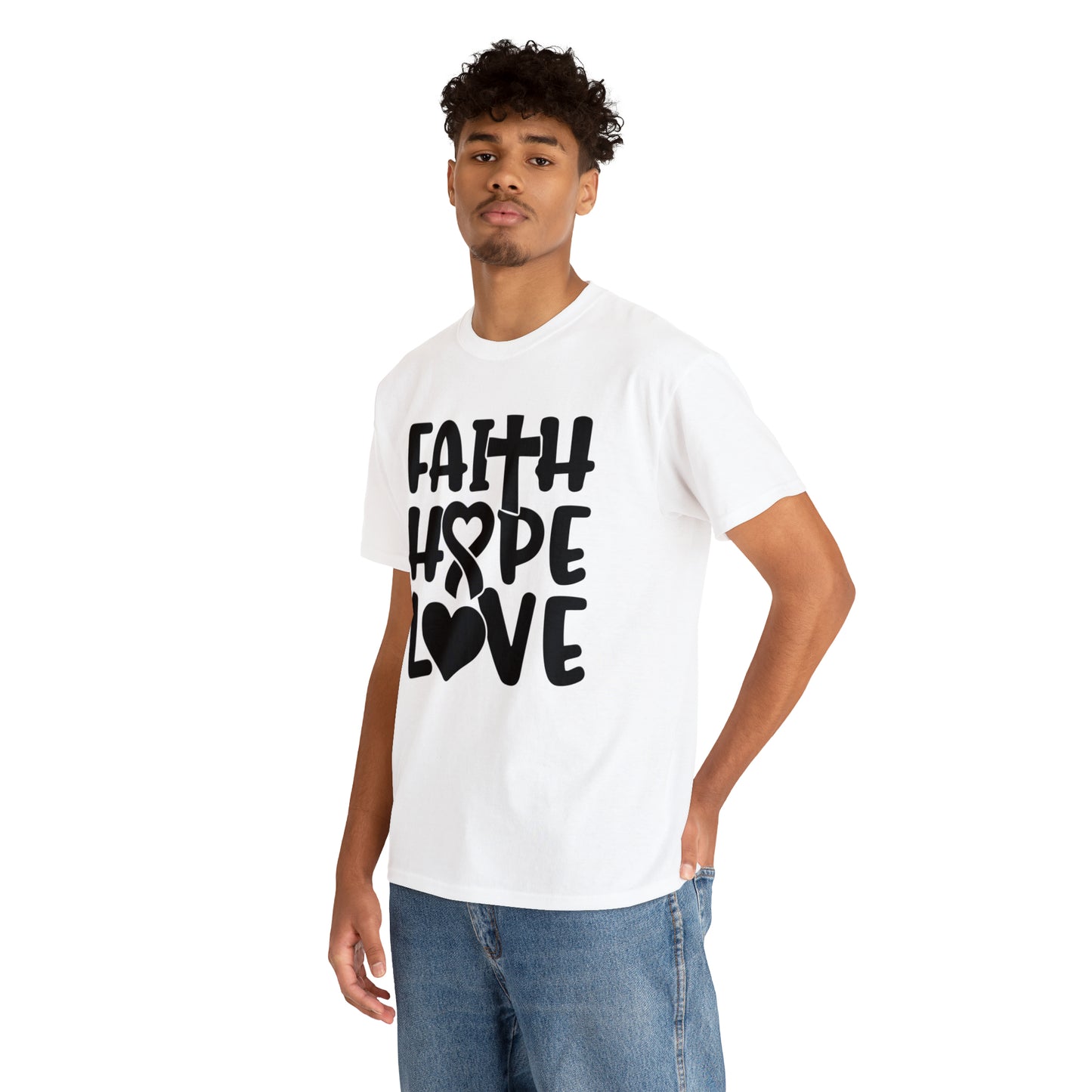 Faith Hope Love Unisex Tee